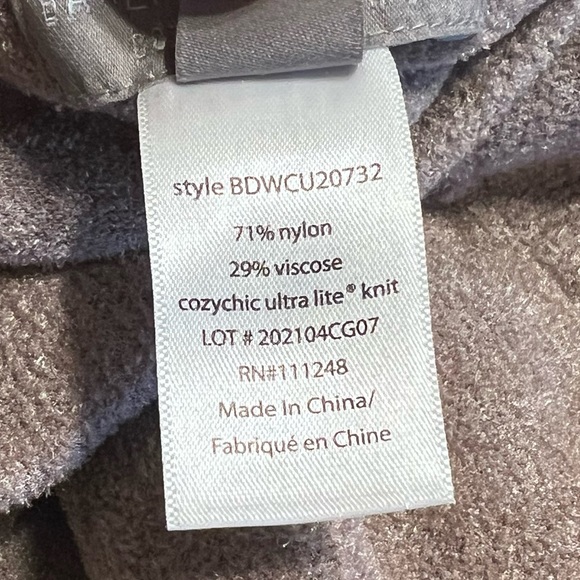 Barefoot Dreams Cozychic Ultra Lite Knit Loungewear Pants Sweats Joggers Sz 2X - Picture 15 of 15